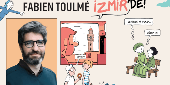 Desen Yayınları’nın ödüllü çizeri Fabien Toulmé,  İZKİTAP – 6. İzmir Kitap Fuarı’nın uluslararası onur konuğu oluyor